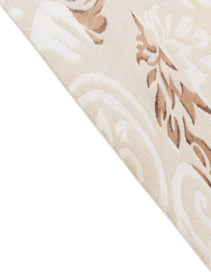 Detail image of 5' 8 x 8'  Hand Knotted Darya Wool Rug