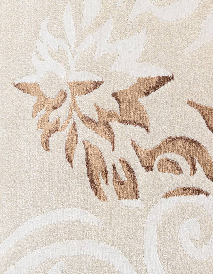 Detail image of 5' 8 x 8'  Hand Knotted Darya Wool Rug