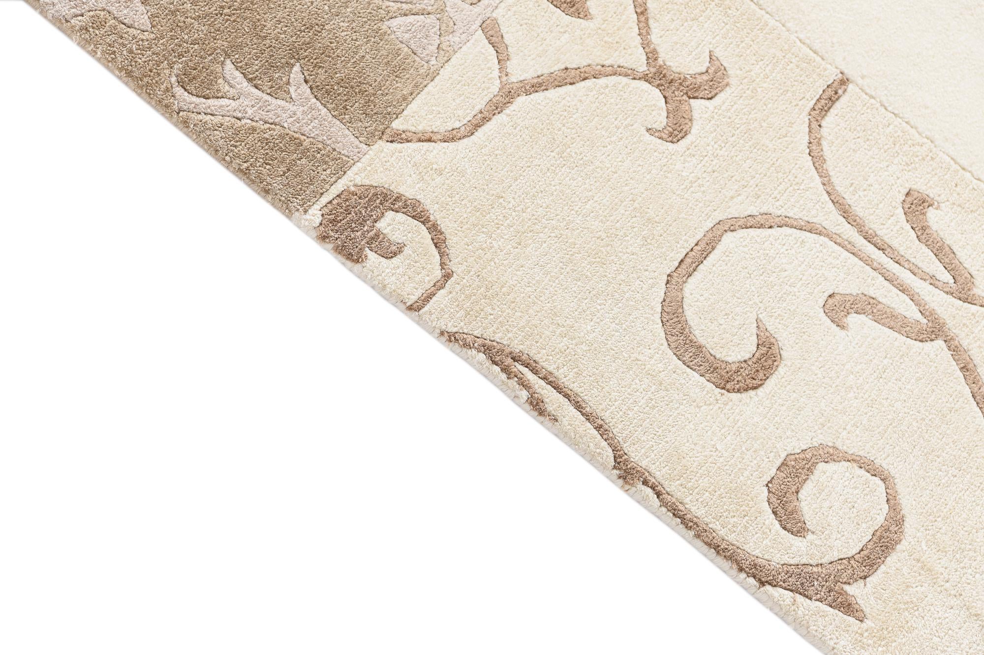 5' 7 x 7' 10 Hand Knotted Darya Wool Rug