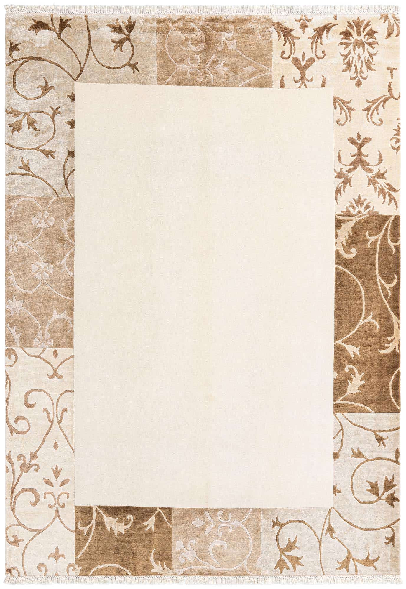 5' 7 x 7' 10 Hand Knotted Darya Wool Rug