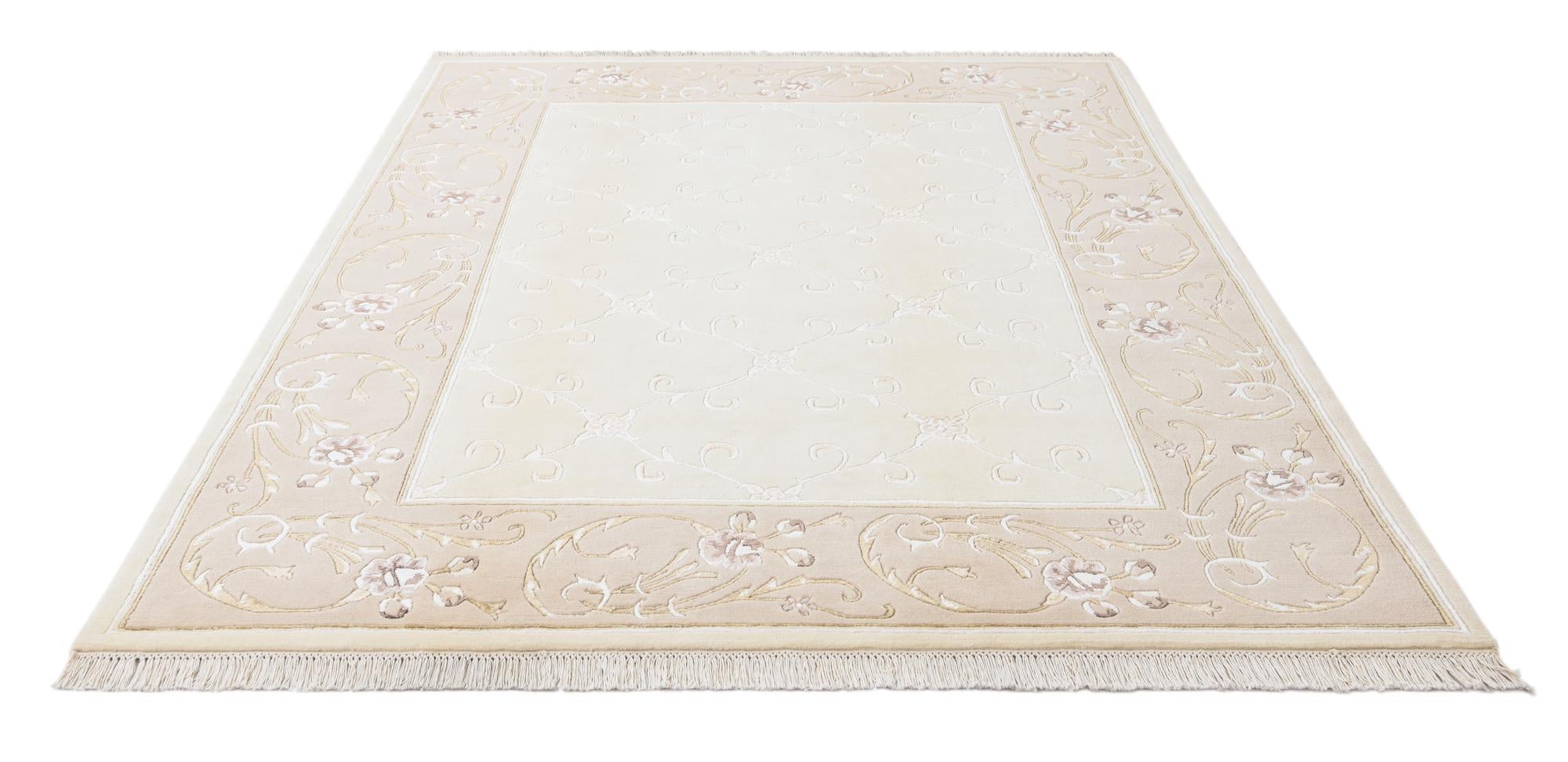 5' 7 x 8' Hand Knotted Darya Wool Rug