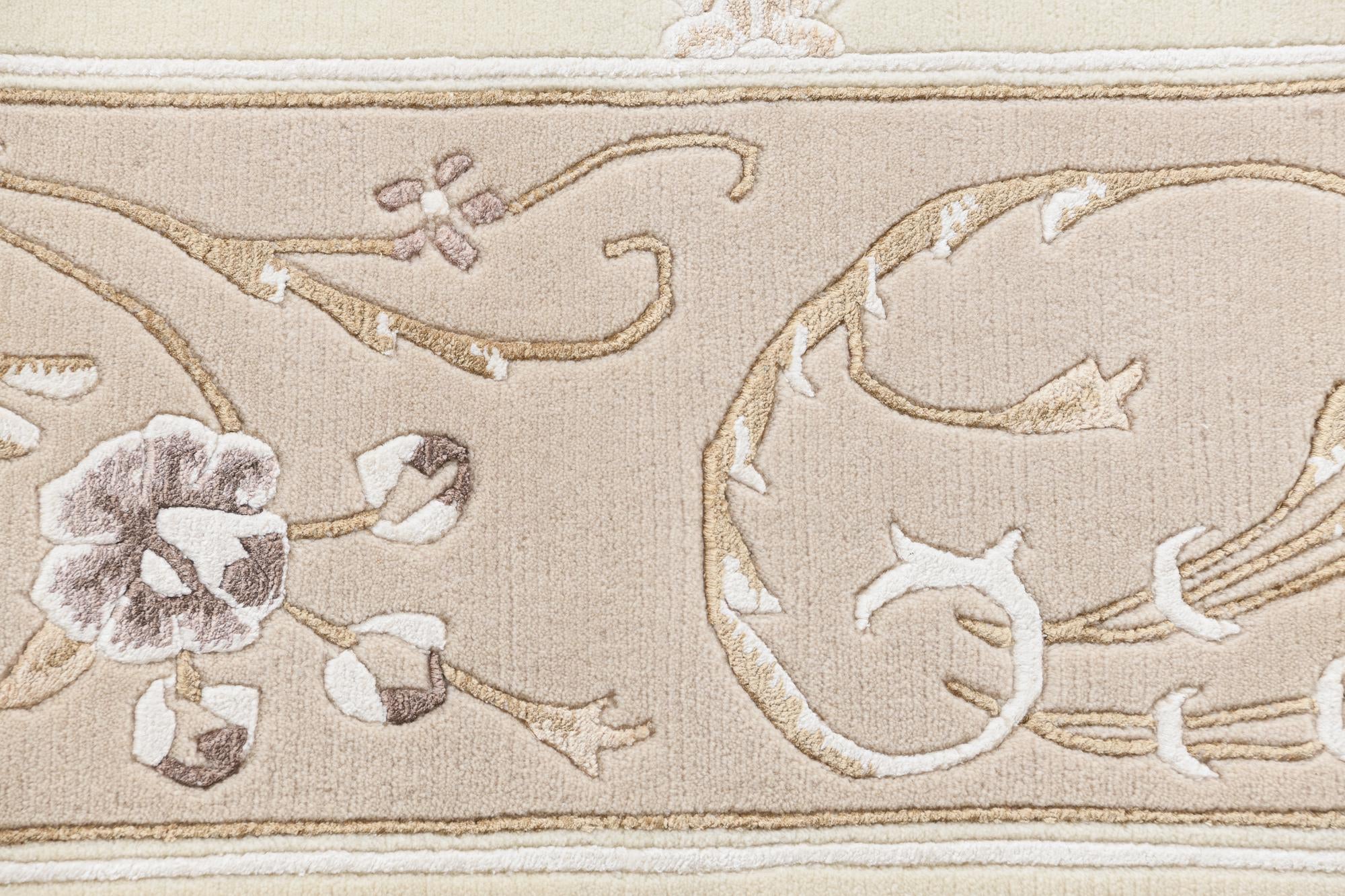 5' 7 x 8' Hand Knotted Darya Wool Rug