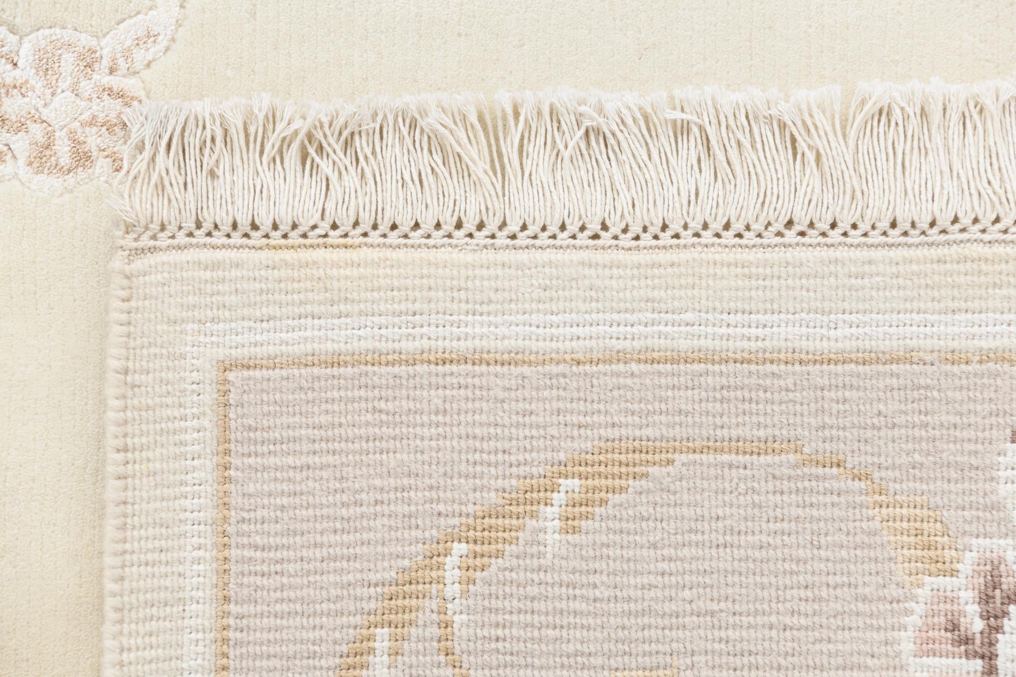 5' 7 x 8' Hand Knotted Darya Wool Rug