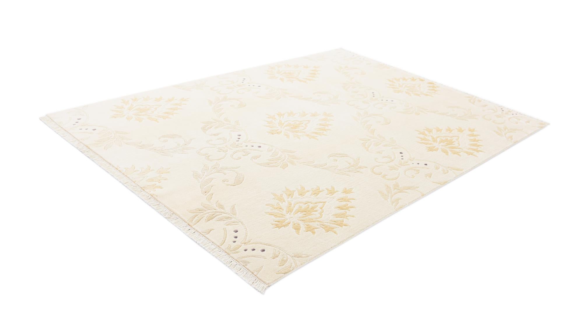 5' 7 x 7' 9 Hand Knotted Darya Wool Rug