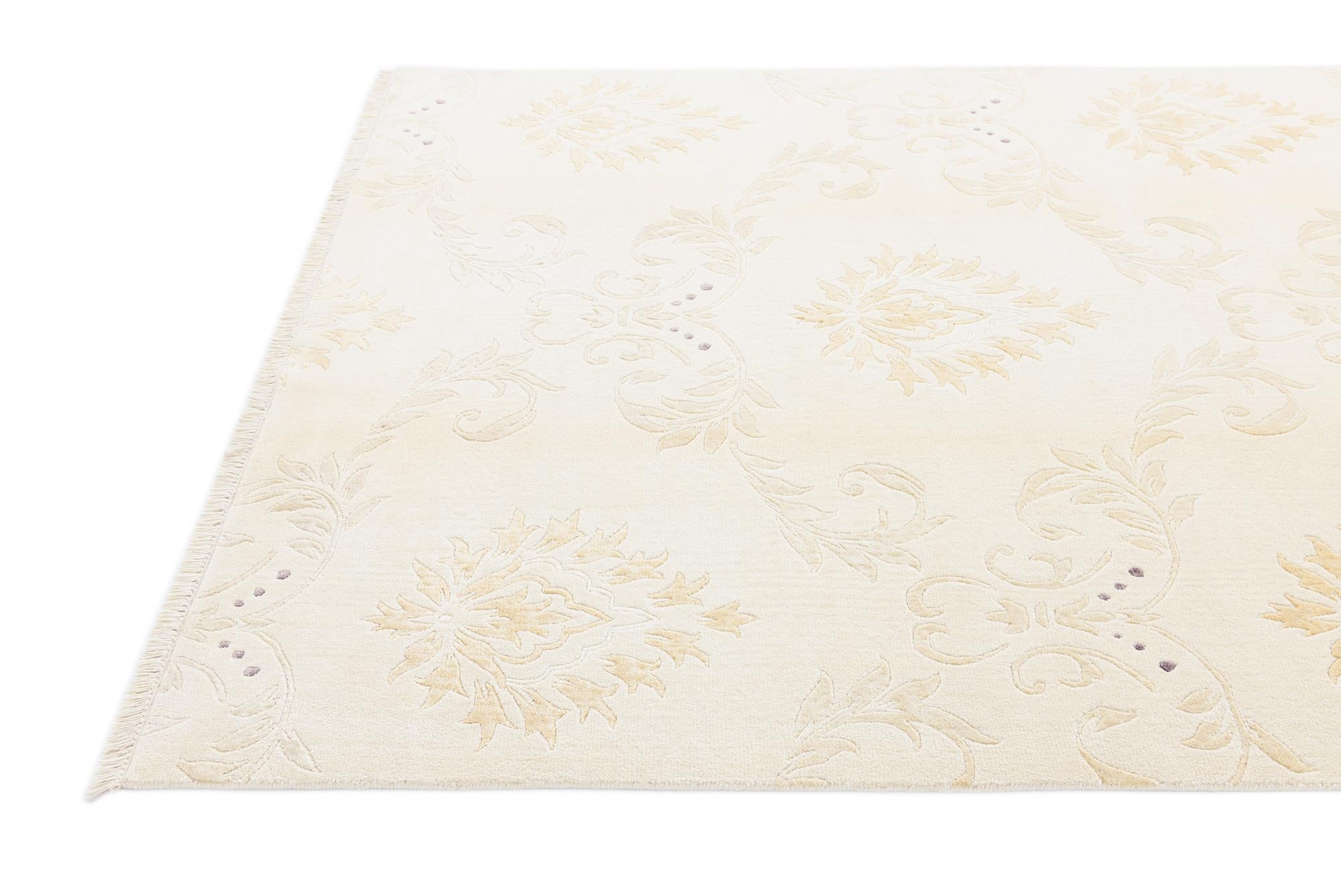 5' 7 x 7' 9 Hand Knotted Darya Wool Rug