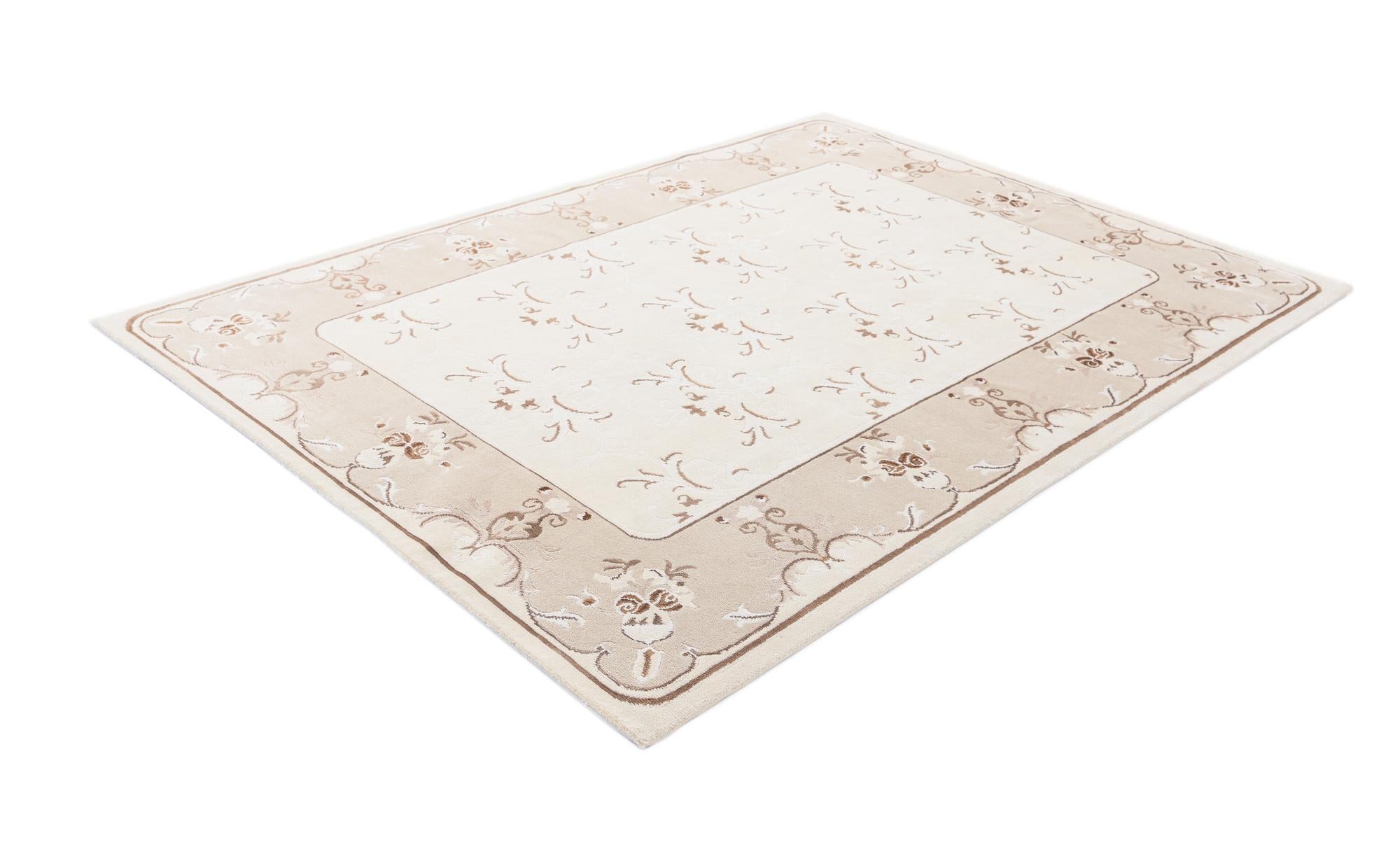 5' 8 x 7' 11 Hand Knotted Darya Wool Rug