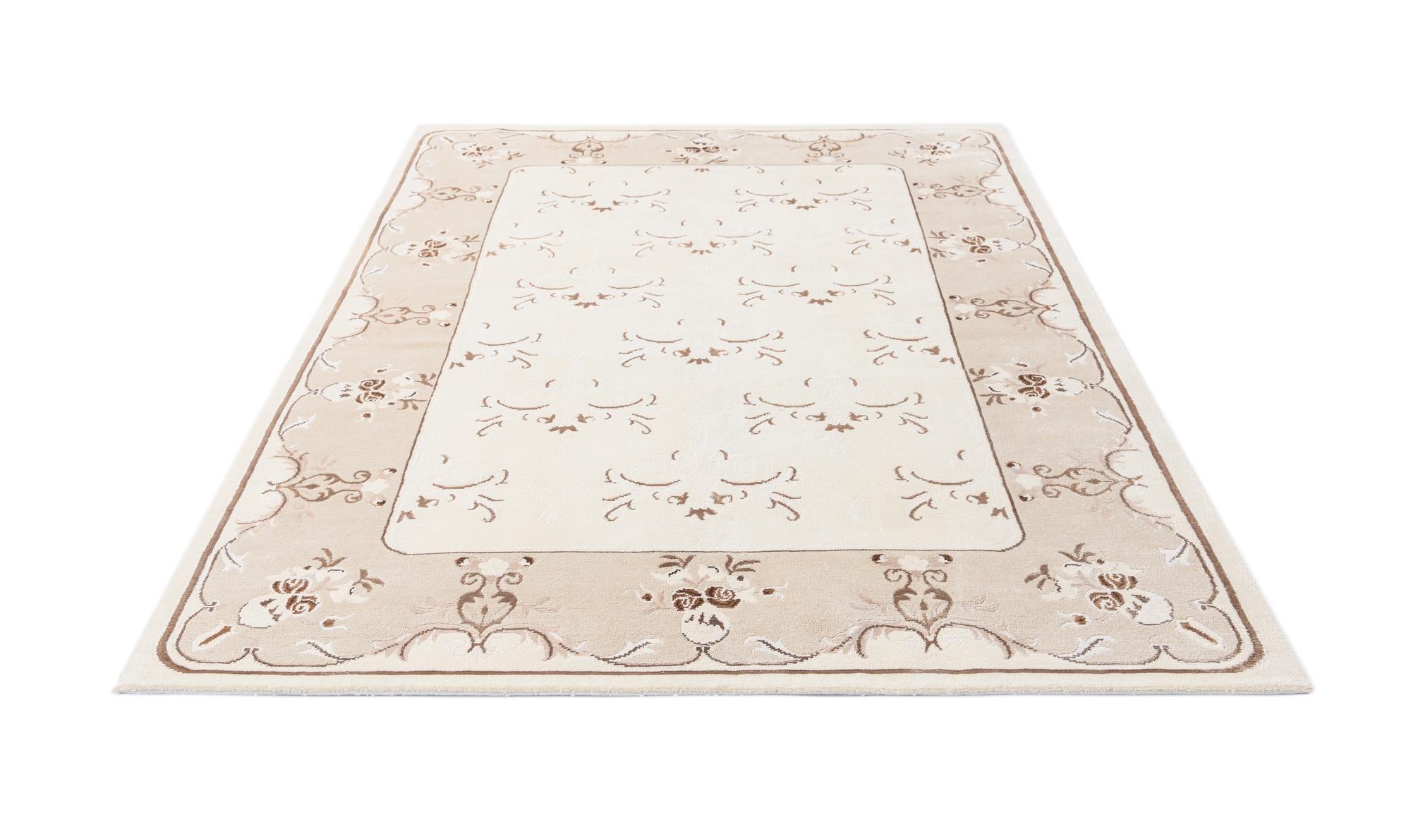 5' 8 x 7' 11 Hand Knotted Darya Wool Rug