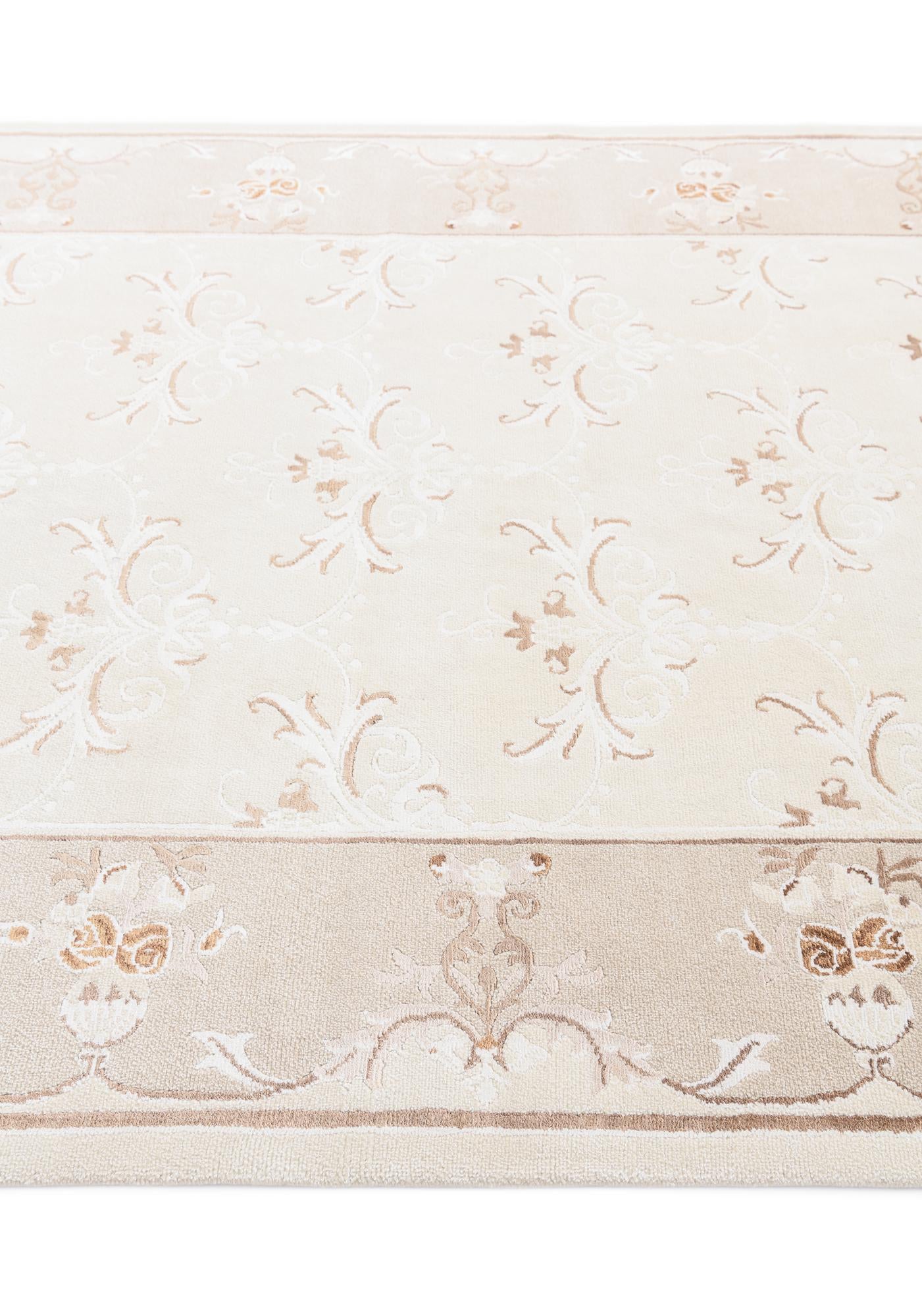 5' 8 x 7' 11 Hand Knotted Darya Wool Rug