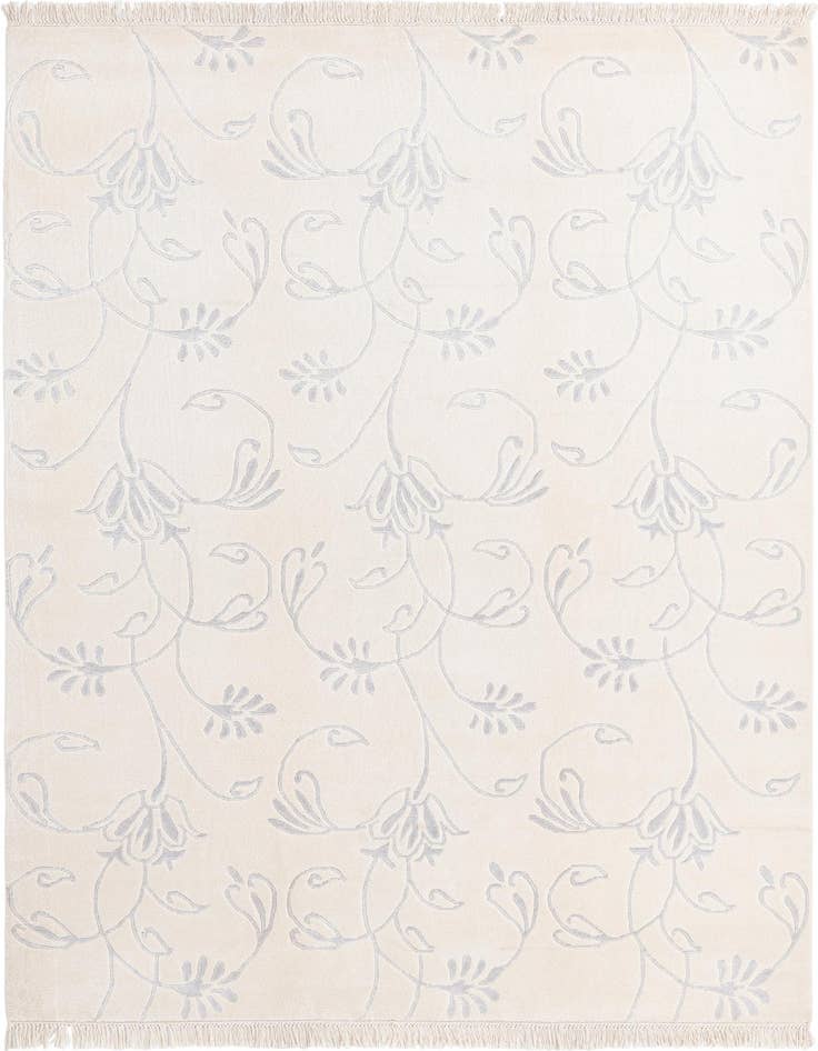Detail image of 5' 8 x 7' 10 Hand Knotted Darya Wool Rug