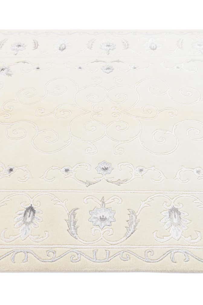 4' 11 x 6' 7 Hand Knotted Darya Wool Rug