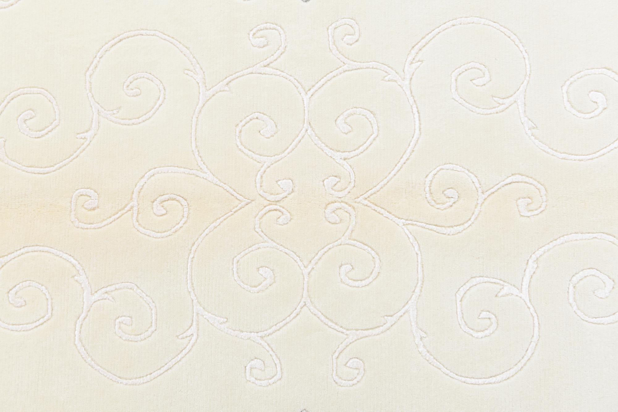 4' 11 x 6' 7 Hand Knotted Darya Wool Rug