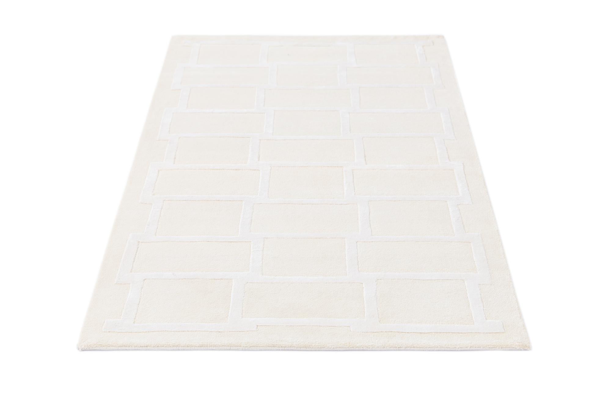 3' x 4' 11 Hand Knotted Darya Wool Rug