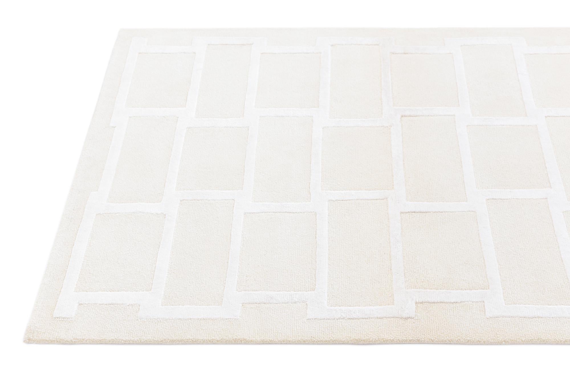 3' x 4' 11 Hand Knotted Darya Wool Rug
