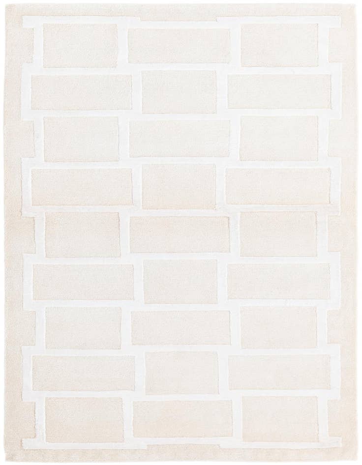 Detail image of 3' x 4' 11 Hand Knotted Darya Wool Rug
