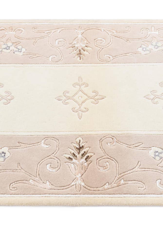 Detail image of 2' 9 x 4' 10 Hand Knotted Darya Wool Rug