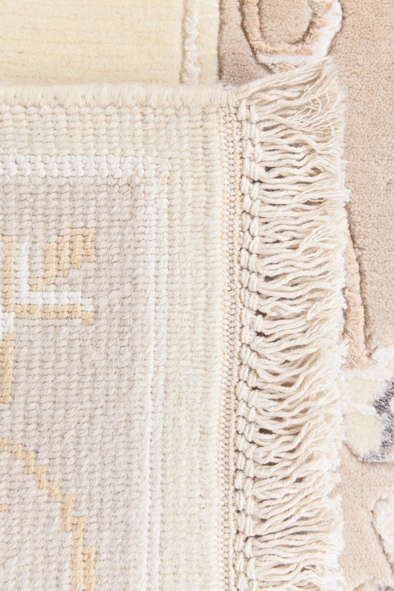 2' 9 x 4' 10 Hand Knotted Darya Wool Rug