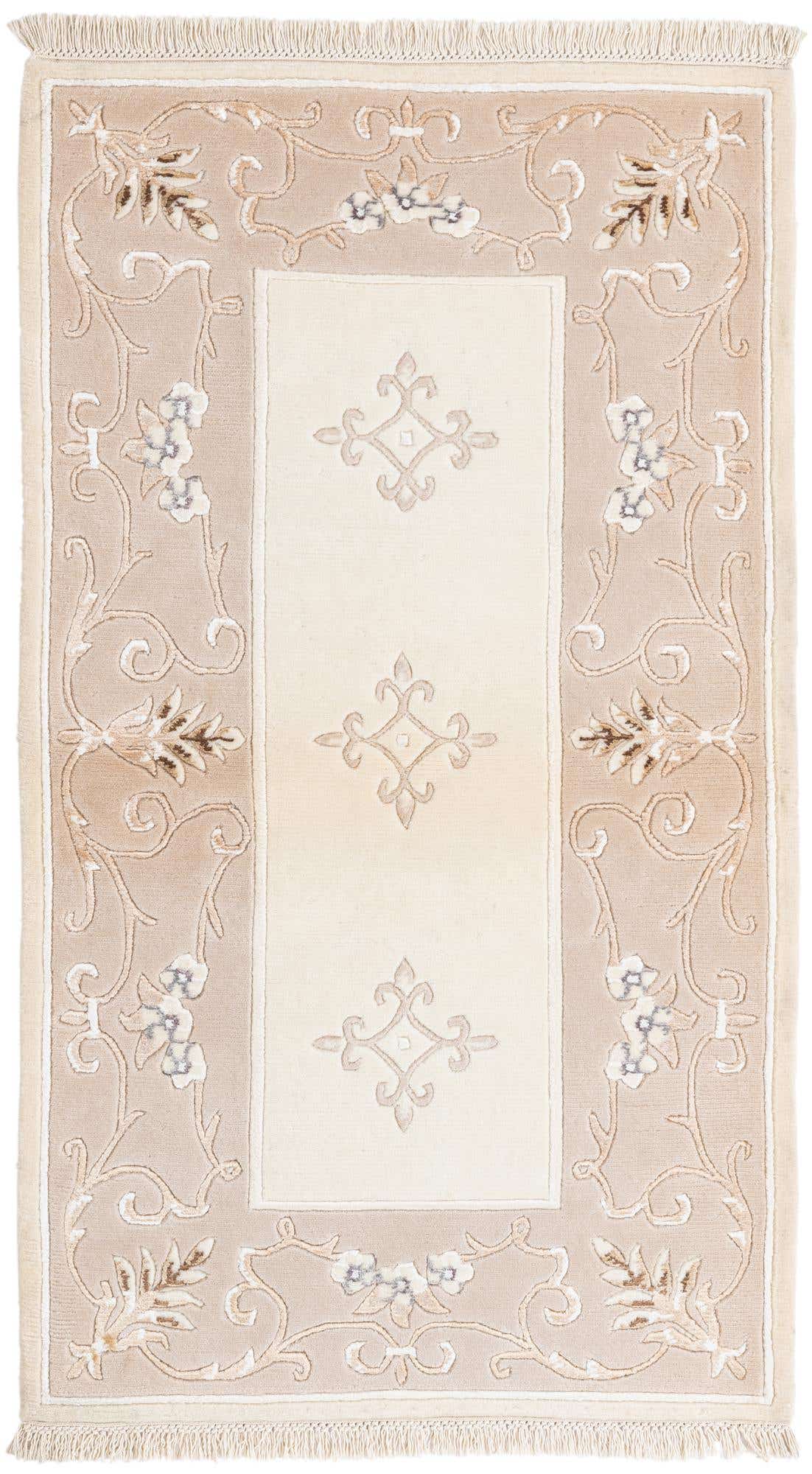 2' 9 x 4' 10 Hand Knotted Darya Wool Rug