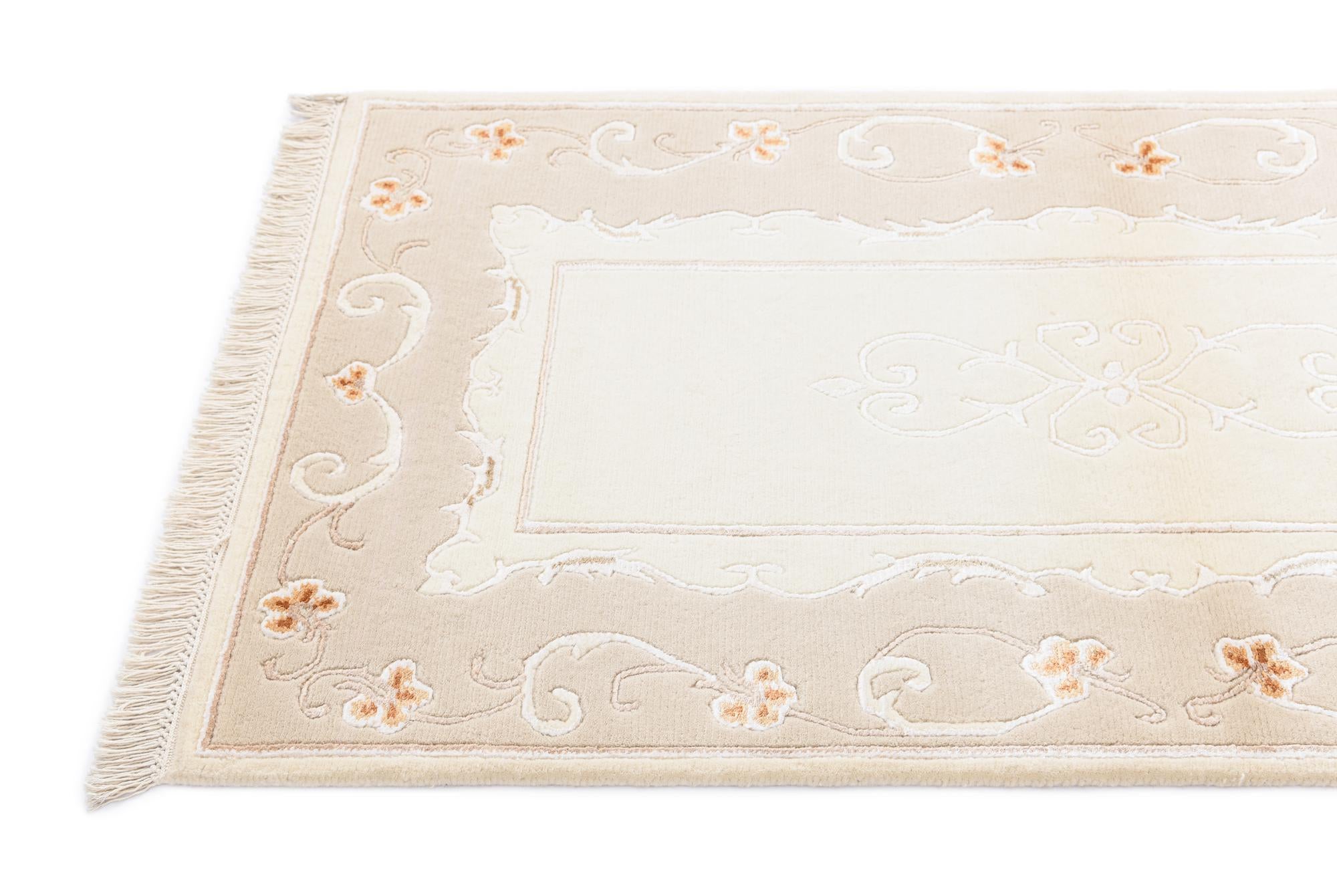 2' 9 x 5' 1 Hand Knotted Darya Wool Rug