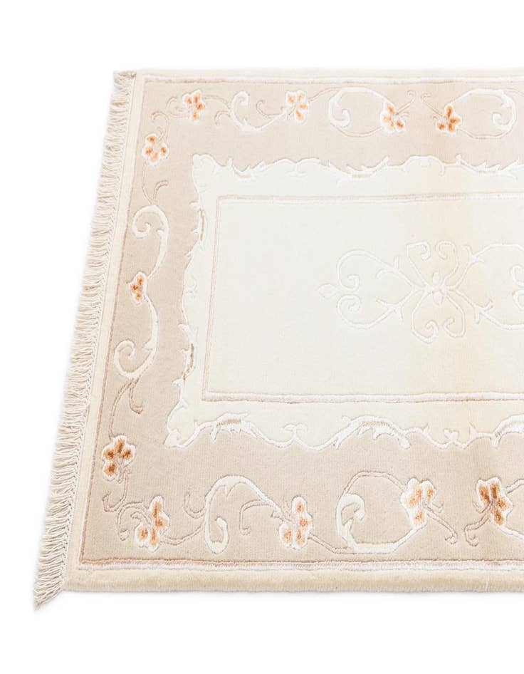 Detail image of 2' 9 x 5' 1  Hand Knotted Darya Wool Rug