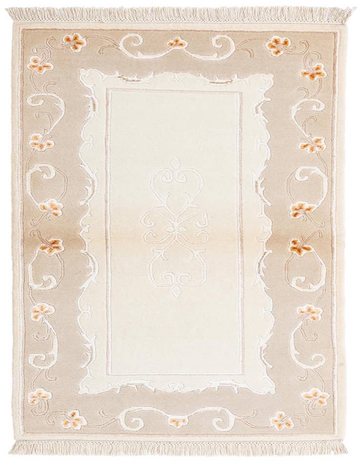 Detail image of 2' 9 x 5' 1 Hand Knotted Darya Wool Rug