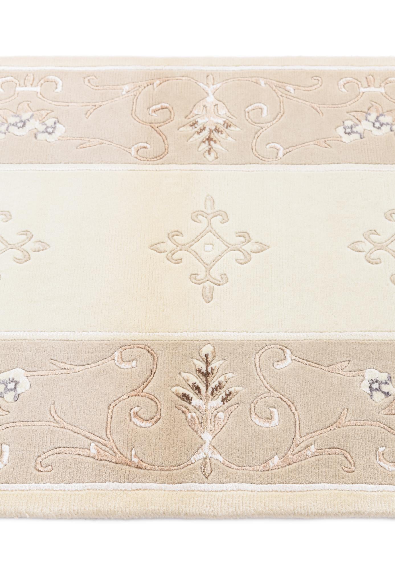 2' 8 x 4' 8 Hand Knotted Darya Wool Rug