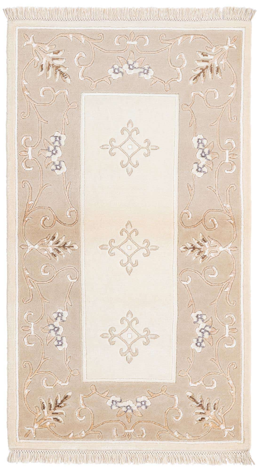 2' 8 x 4' 8 Hand Knotted Darya Wool Rug