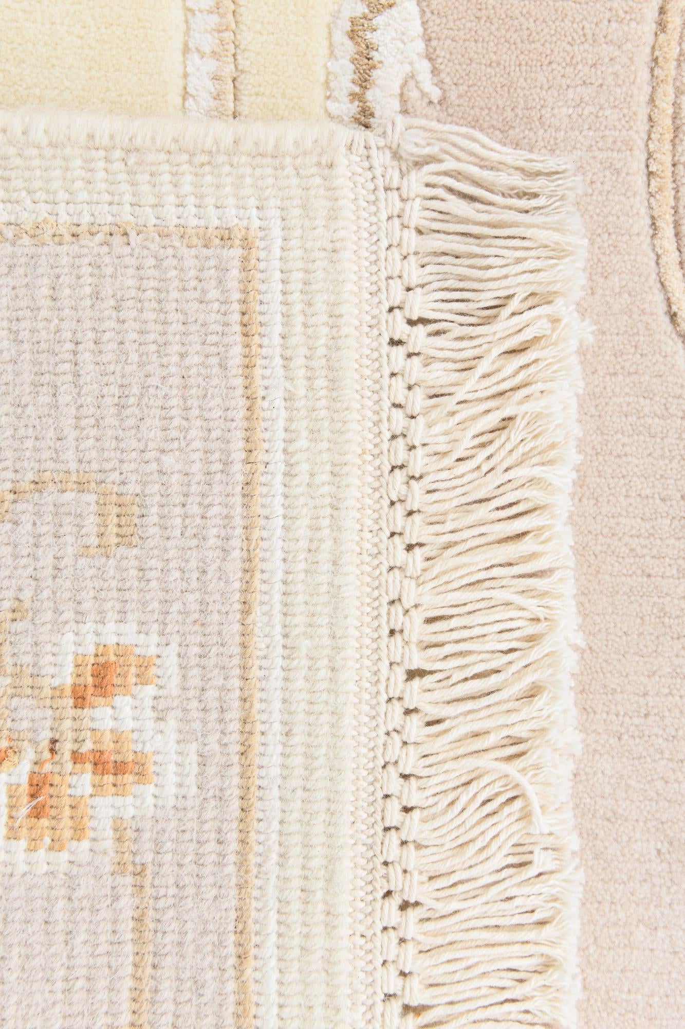 2' 8 x 4' 11 Hand Knotted Darya Wool Rug