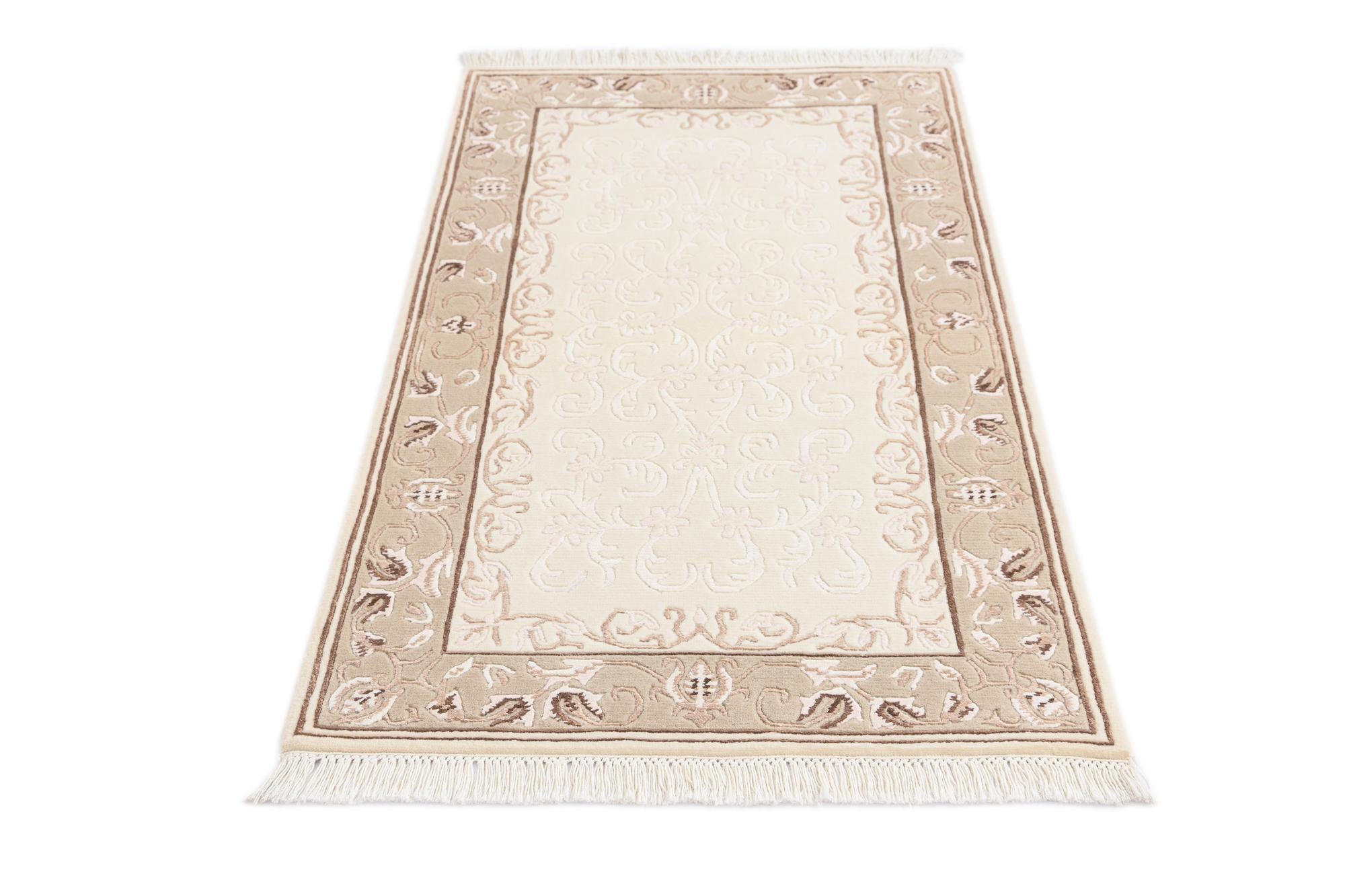 2' 7 x 4' 11 Hand Knotted Darya Wool Rug