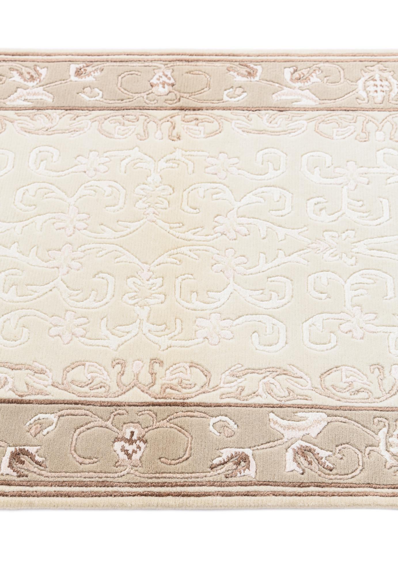 2' 7 x 4' 11 Hand Knotted Darya Wool Rug