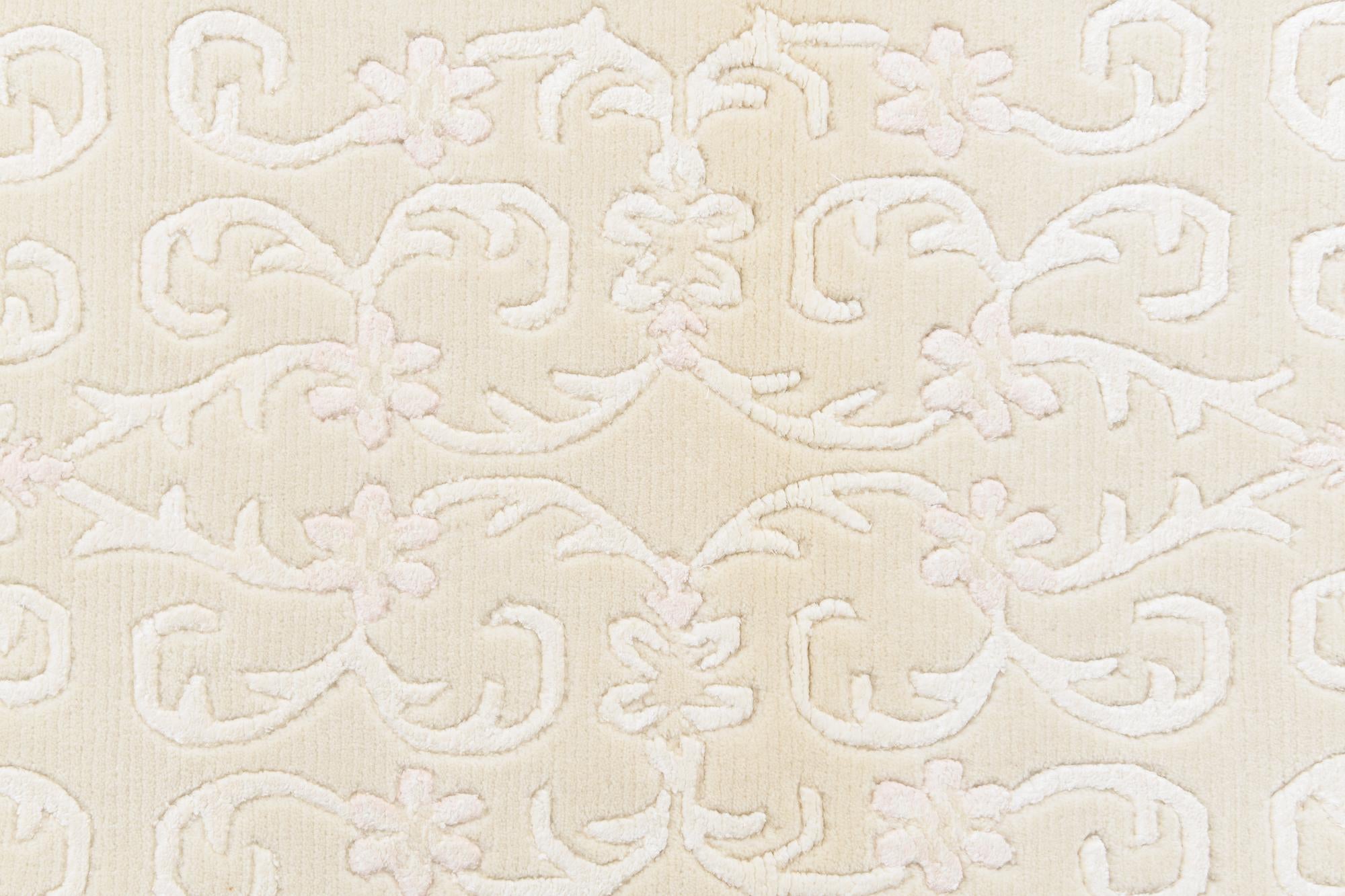 2' 7 x 4' 11 Hand Knotted Darya Wool Rug