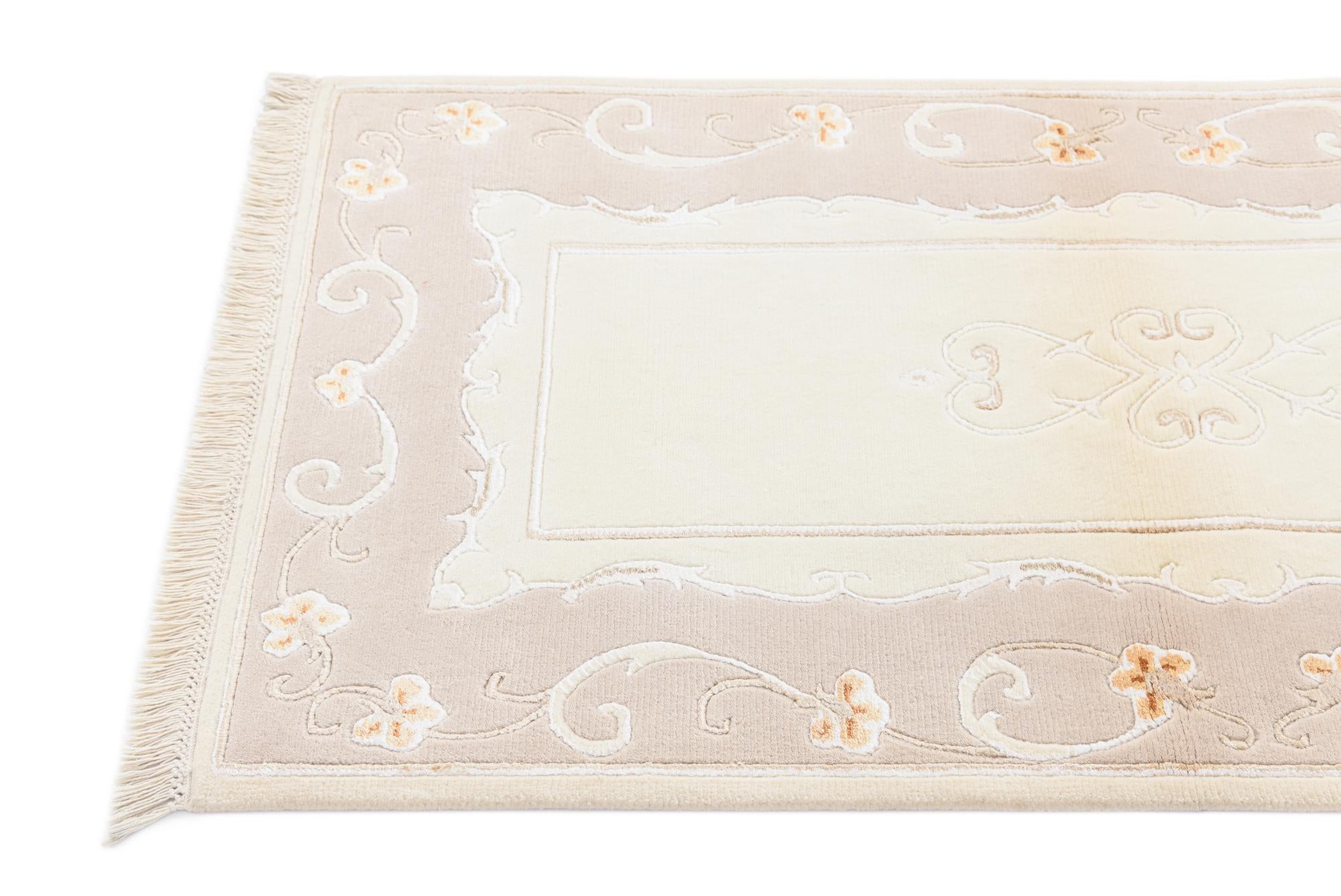 2' 8 x 5' 1 Hand Knotted Darya Wool Rug
