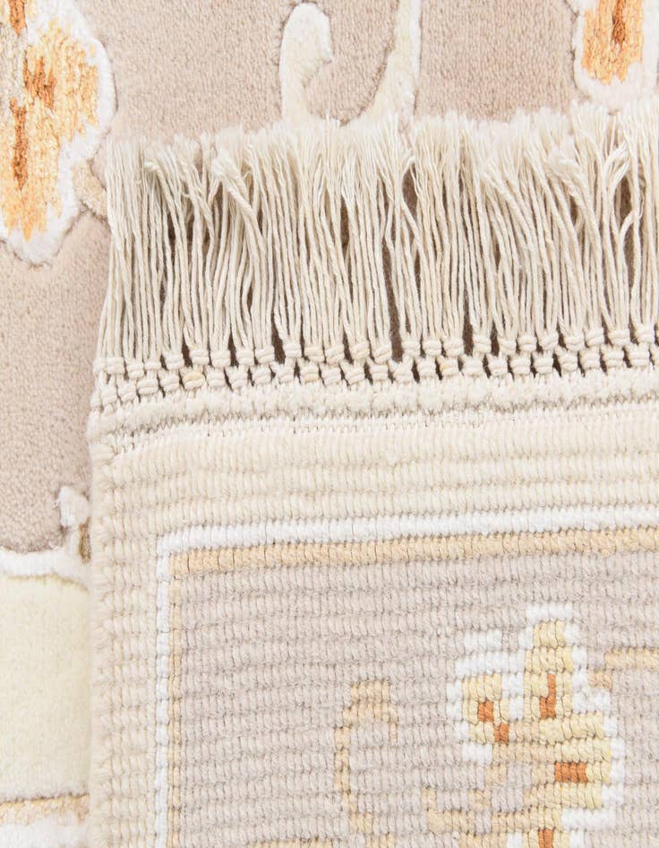 Detail image of 2' 8 x 5' 1  Hand Knotted Darya Wool Rug