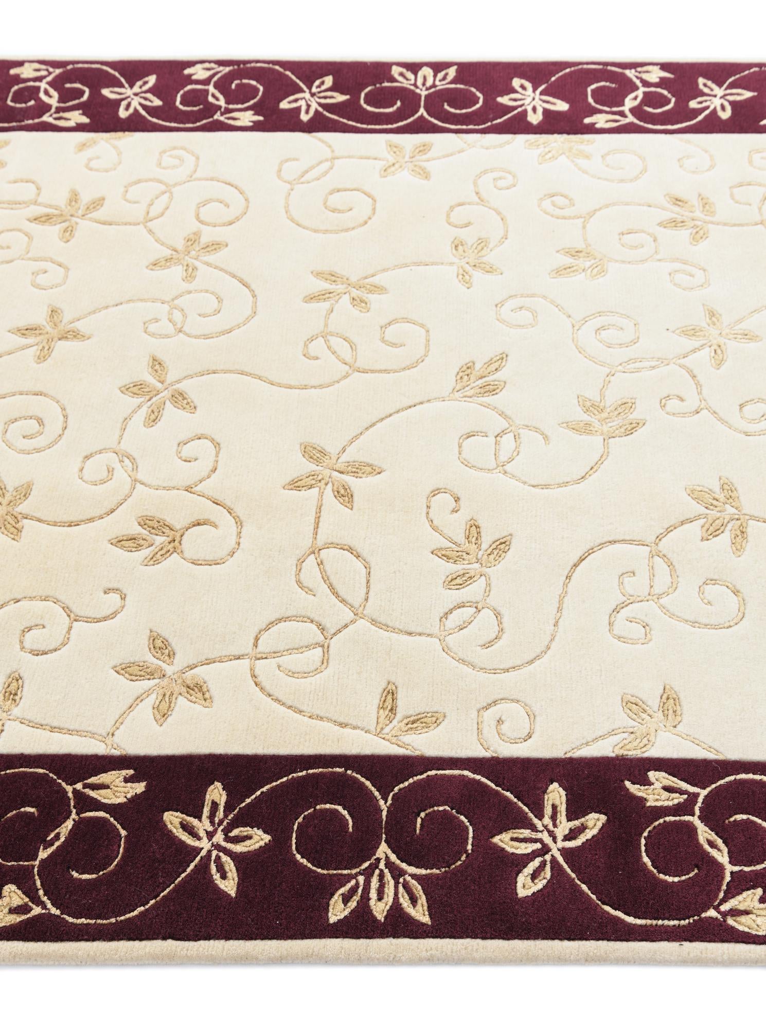 4' 6 x 6' 8 Hand Knotted Darya Rug