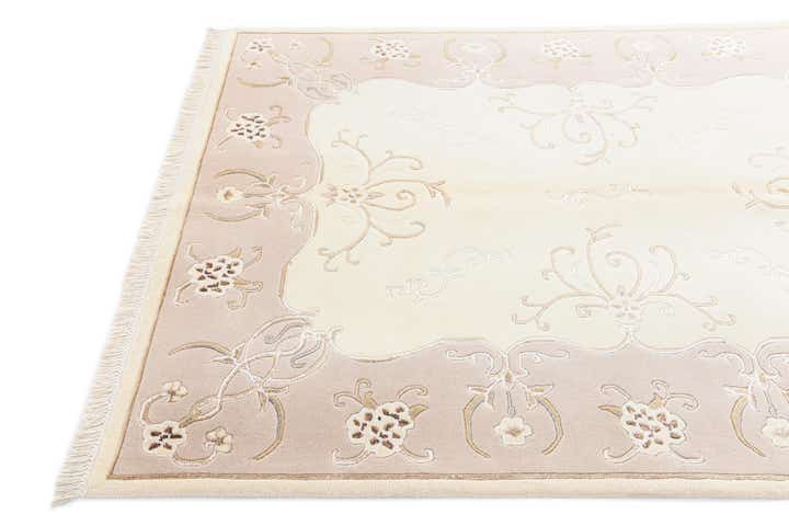 5' 1 x 6' 4 Hand Knotted Darya Wool Rug