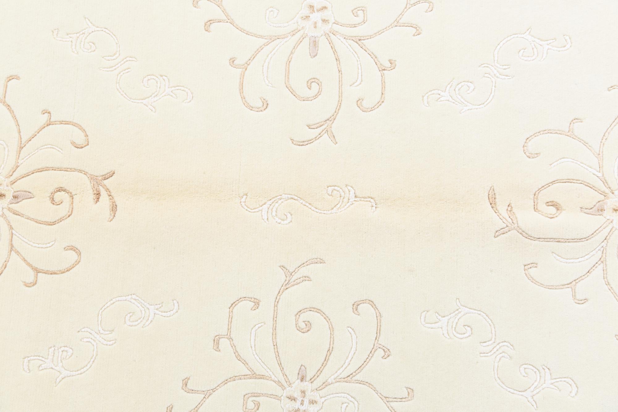 5' 1 x 6' 4 Hand Knotted Darya Wool Rug