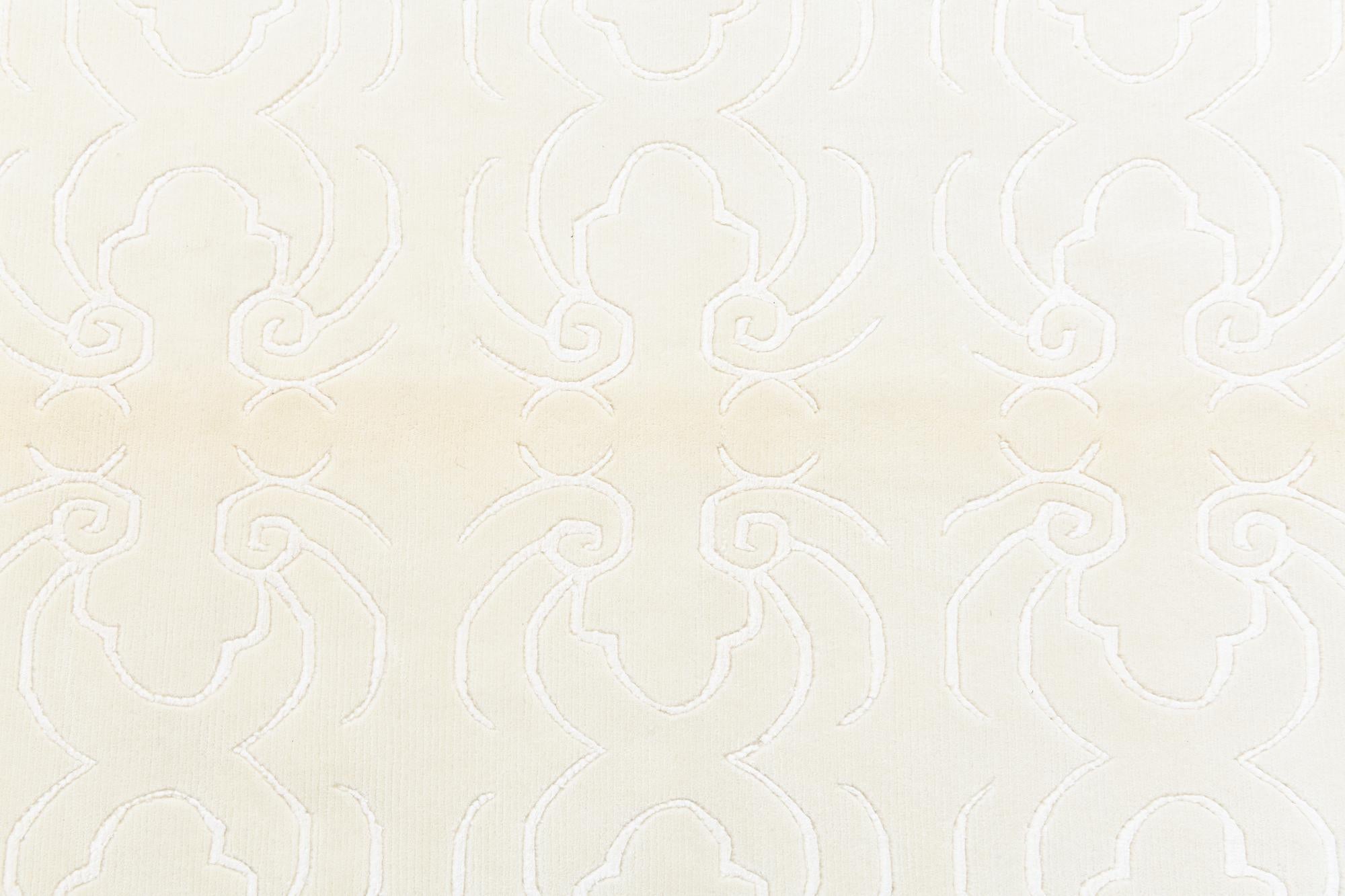 5' 1 x 6' 9 Hand Knotted Darya Wool Rug