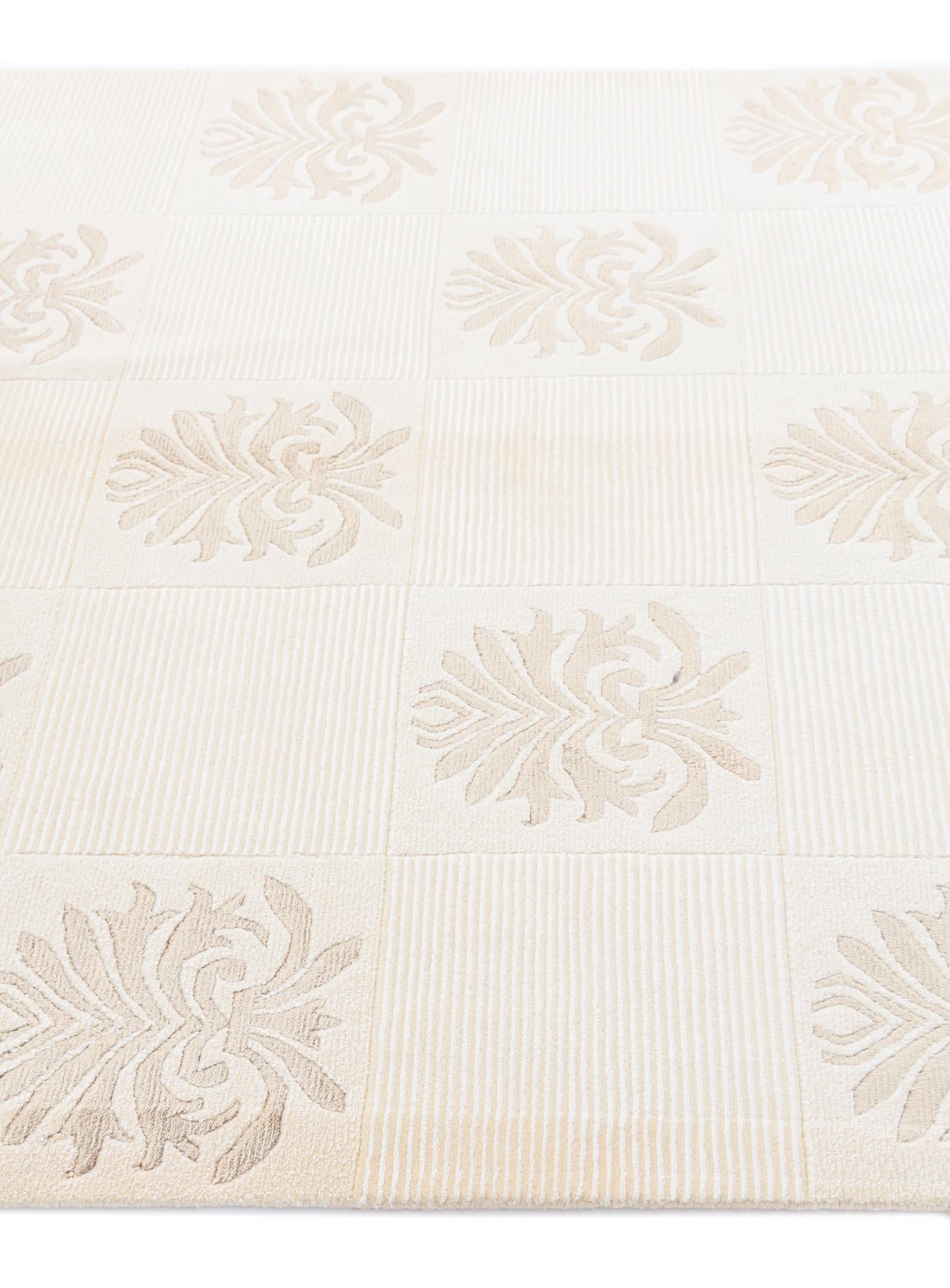 4' 11 x 6' 8 Hand Knotted Darya Wool Rug