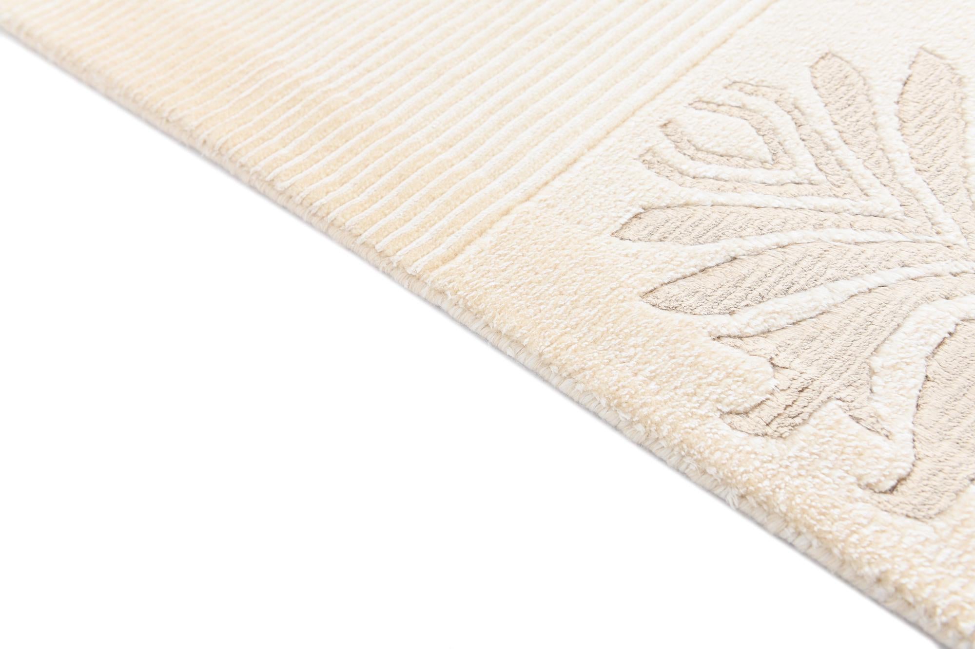 4' 11 x 6' 8 Hand Knotted Darya Wool Rug