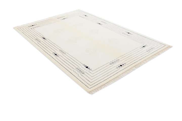 4' 8 x 6' 8 Hand Knotted Darya Wool Rug