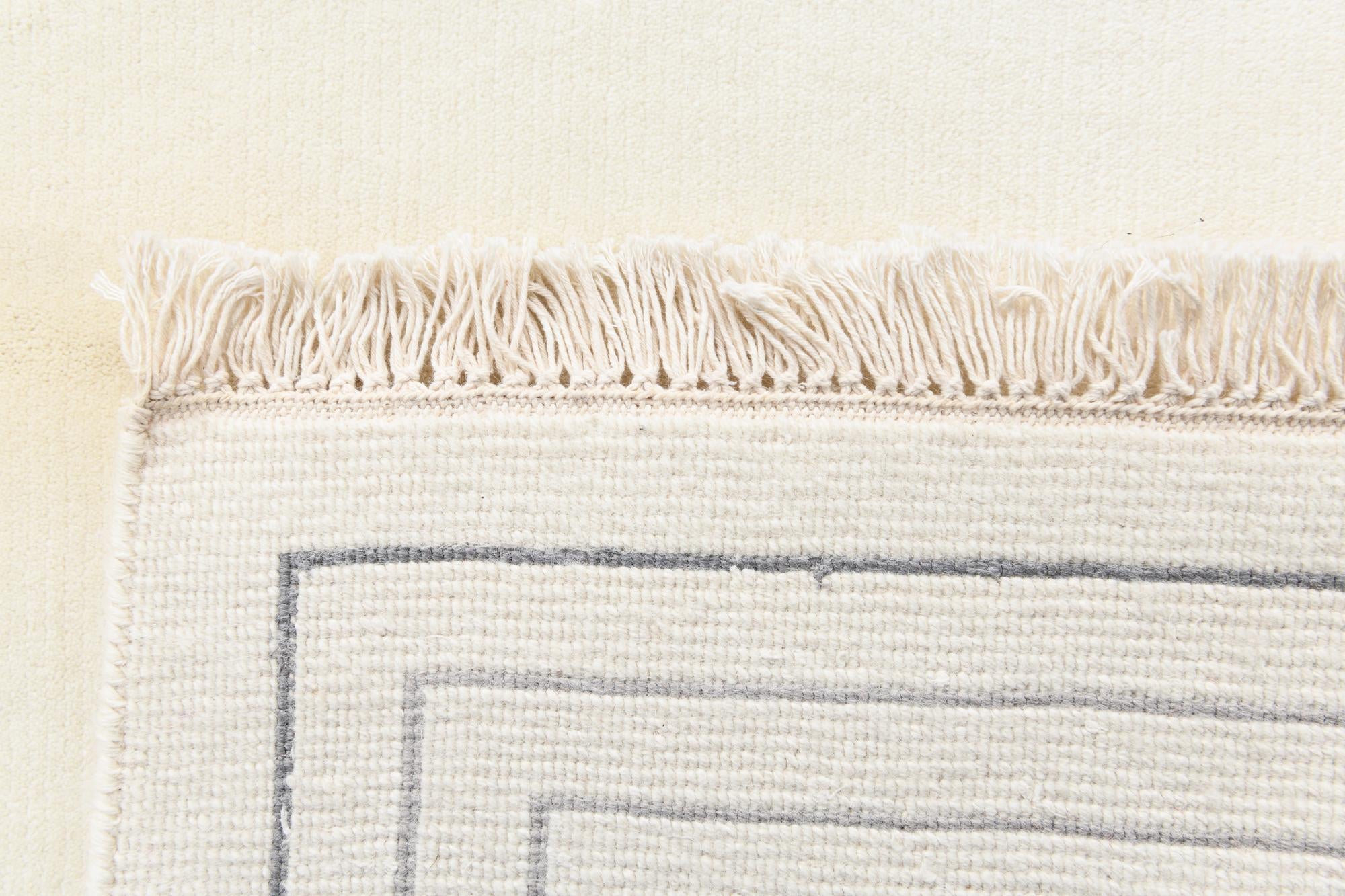 4' 8 x 6' 8 Hand Knotted Darya Wool Rug