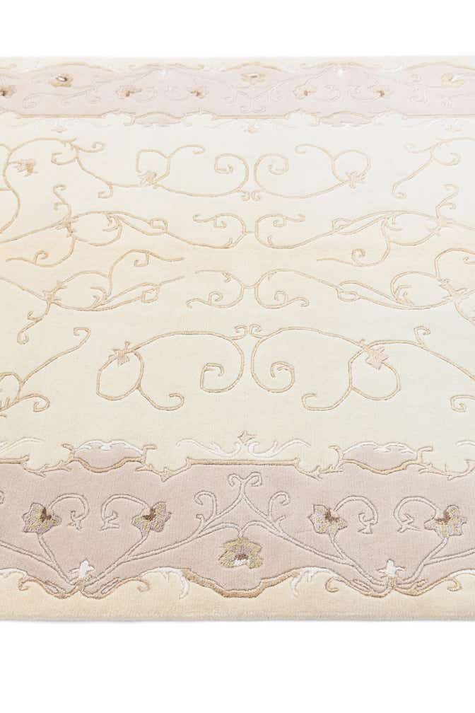 4' 11 x 6' 7 Hand Knotted Darya Wool Rug