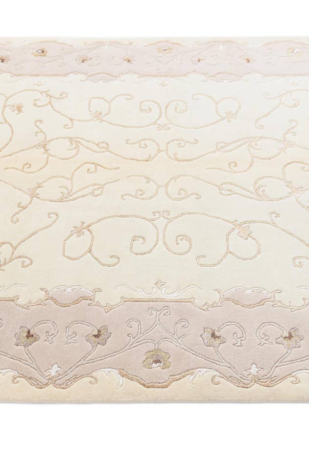 Detail image of 4' 11 x 6' 7 Hand Knotted Darya Wool Rug