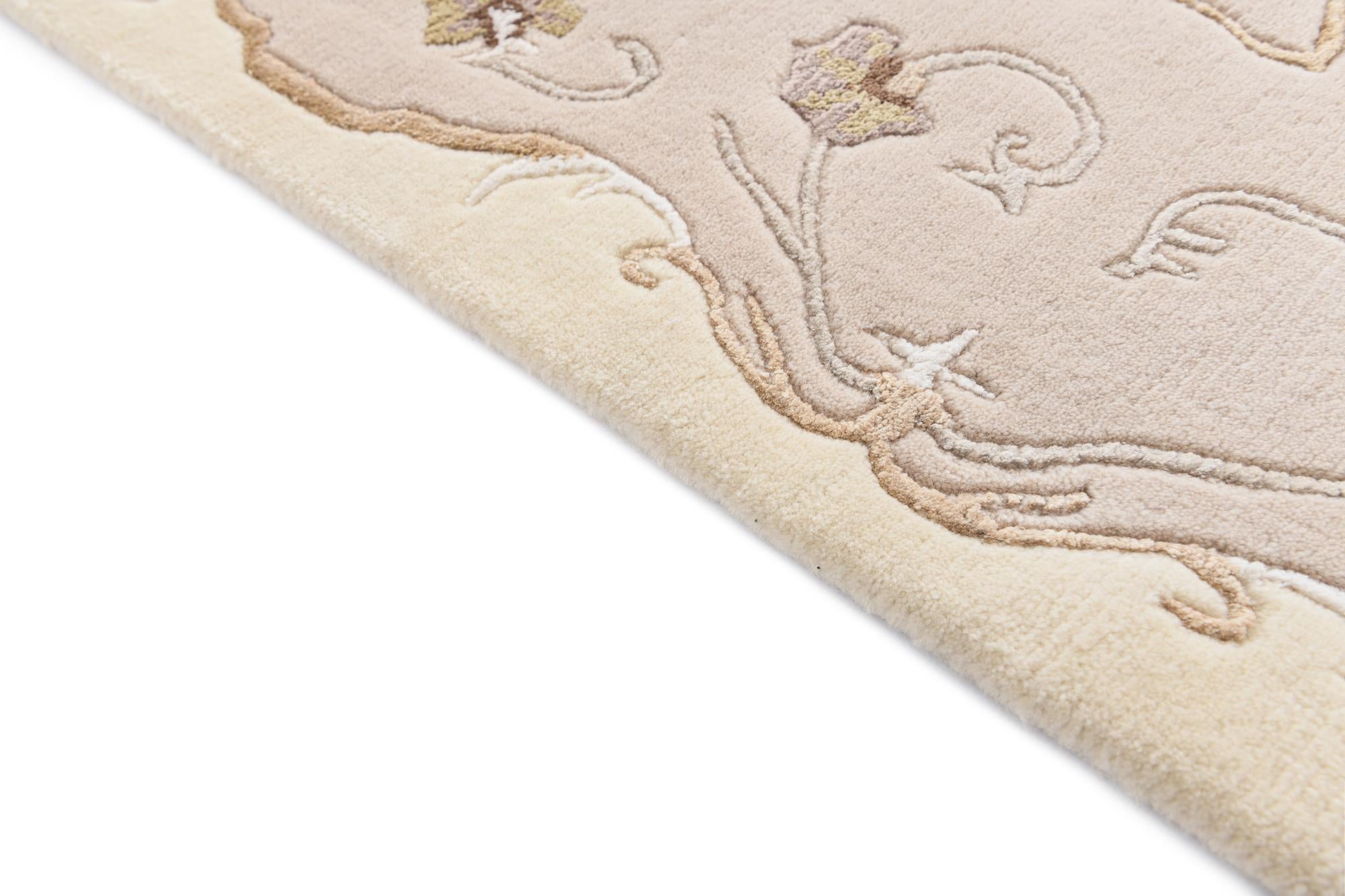 4' 11 x 6' 7 Hand Knotted Darya Wool Rug