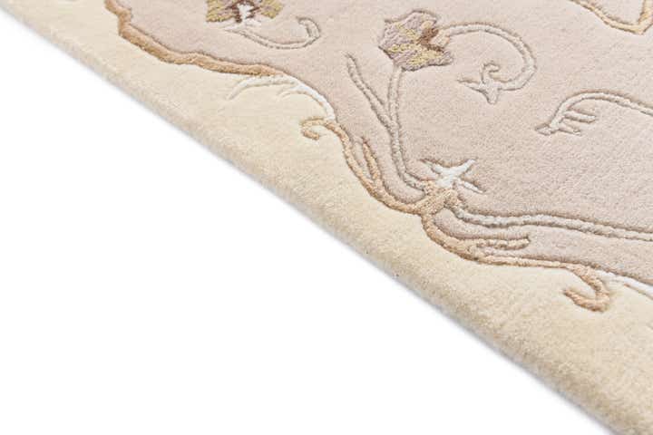 4' 11 x 6' 7 Hand Knotted Darya Wool Rug