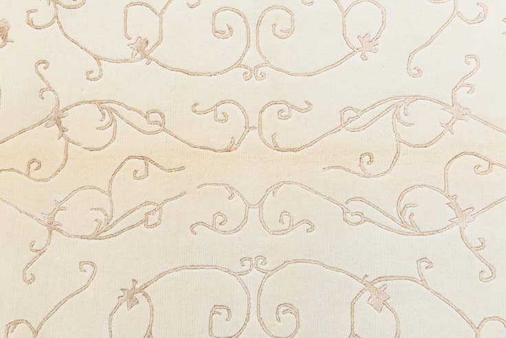 Detail image of 4' 11 x 6' 7 Hand Knotted Darya Wool Rug
