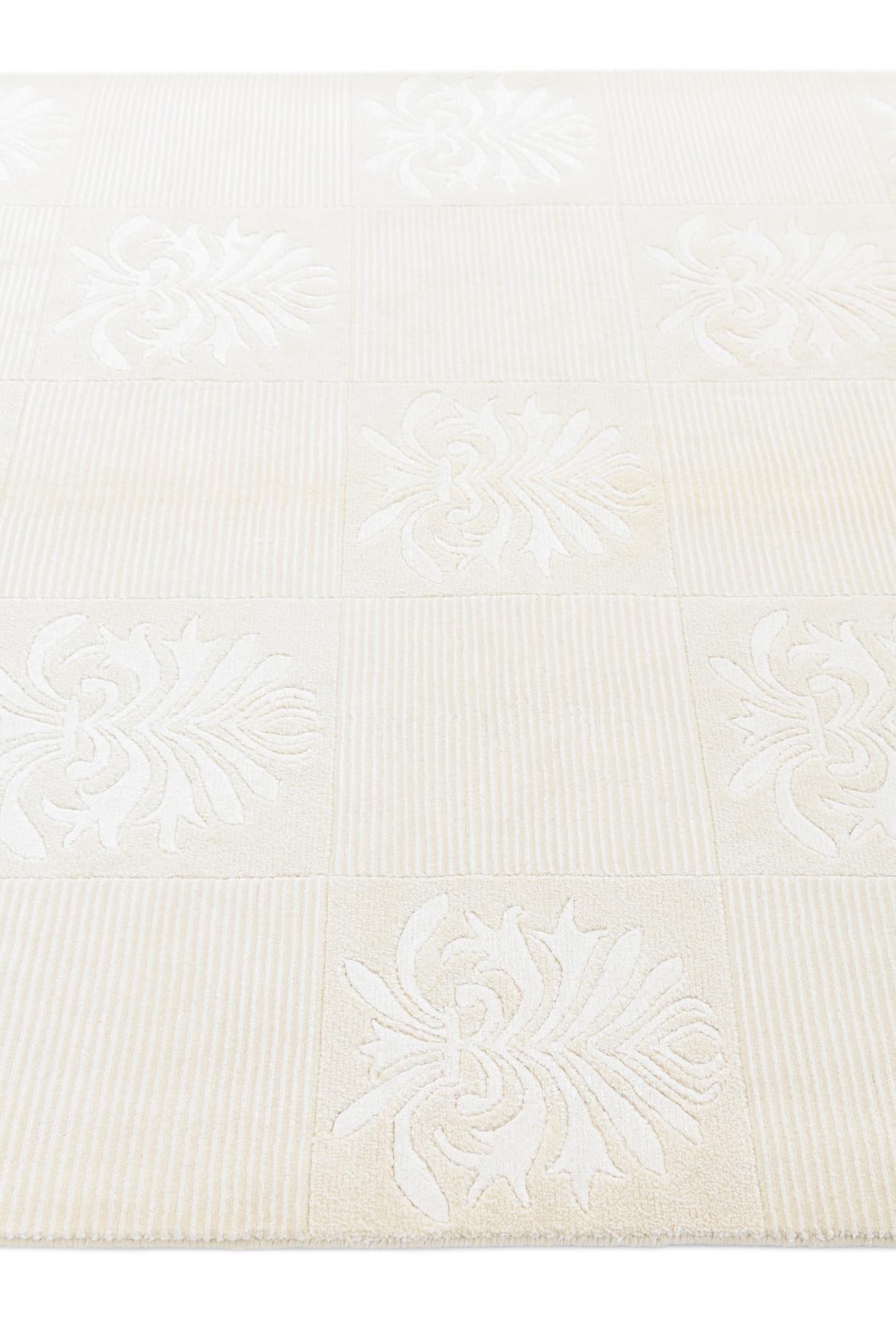 4' 11 x 6' 8 Hand Knotted Darya Wool Rug