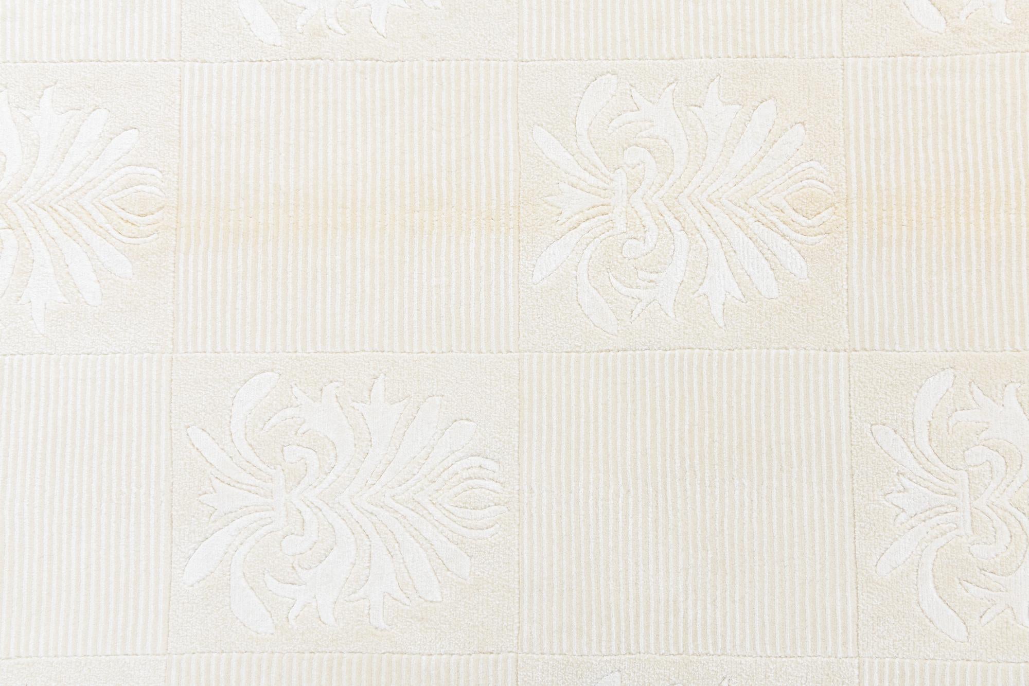 4' 11 x 6' 8 Hand Knotted Darya Wool Rug