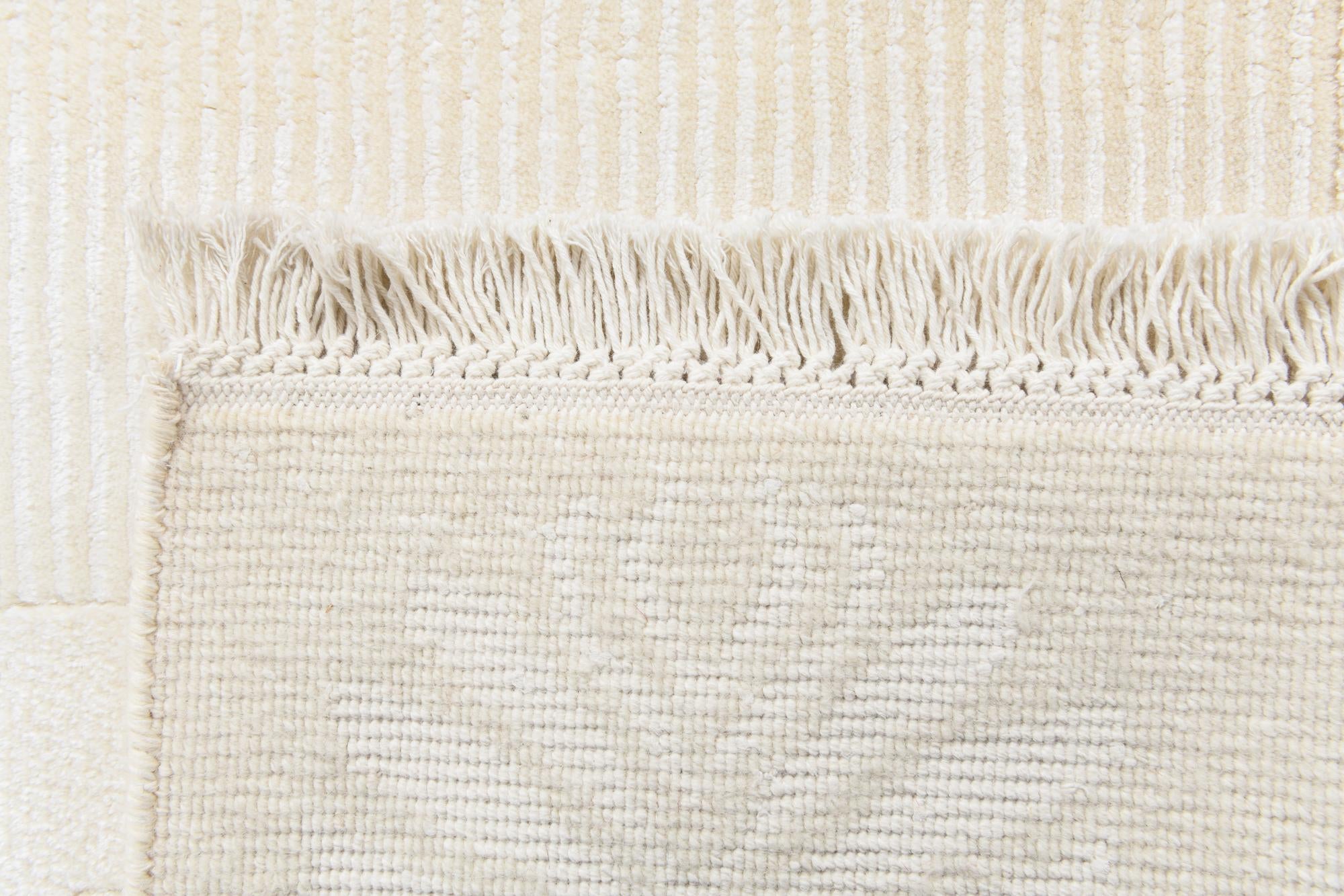 4' 11 x 6' 8 Hand Knotted Darya Wool Rug