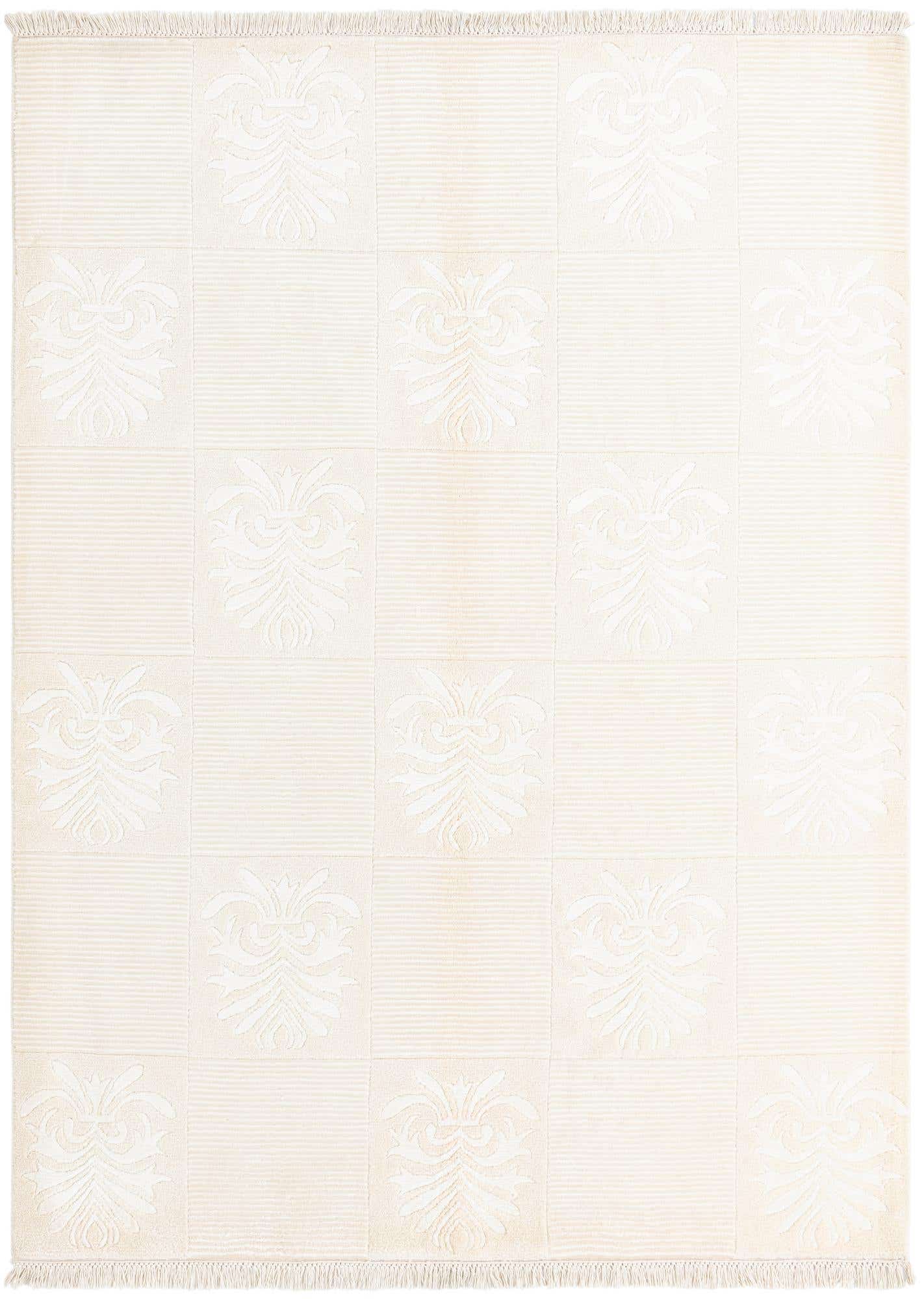 4' 11 x 6' 8 Hand Knotted Darya Wool Rug