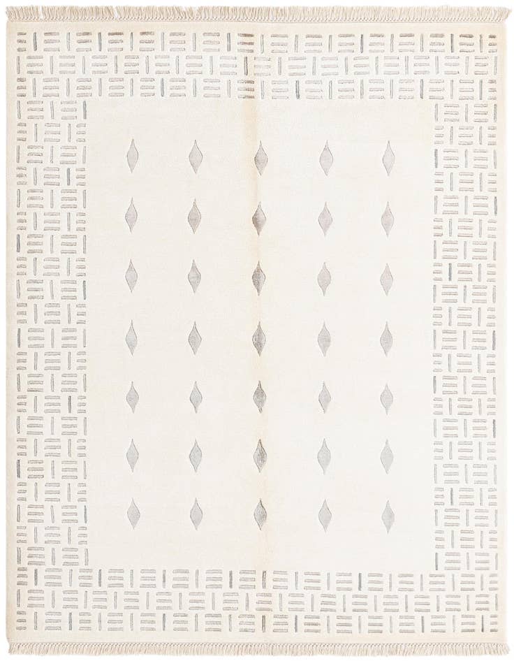 Detail image of 4' 10 x 6' 8 Hand Knotted Darya Wool Rug